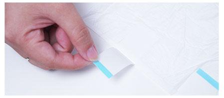 تصميم OEM و ODM بيع بالجملة للمسنين والرجال حفاضات البالغين المستخدمة مرة واحدة امتصاص عالي 4