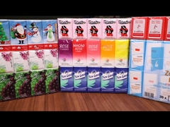 مناديل ورقية للوجه بحجم الجيب للسفر، 3 طبقات، 14 جرام لكل متر مربع، ملمس خاص، فائق النعومة