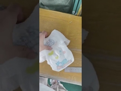 حفاضات أطفال رفيعة قابلة للسحب مع شريط سحري درجة أ درجة ب فائقة