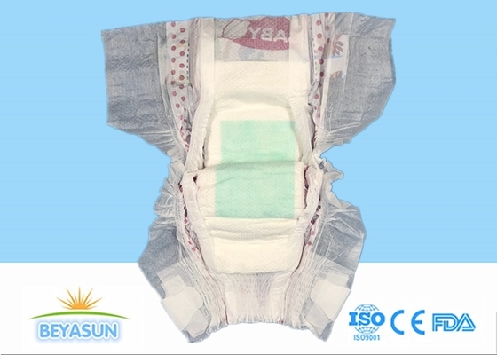 حفاضات الأطفال المخصصة 500 مل حجم امتصاص S-XXL منتج حفاضات الأوروبية المستخدمة مرة واحدة من الصين